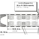 Hawker 400XP floorplan