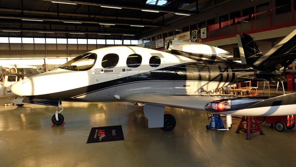 Augsburg Air Service has been named Authorized Service Center for the Cirrus Vision Jet