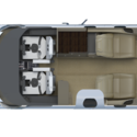 Citation Jet floorplan