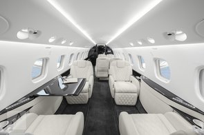 LED cabin lights (Embraer Legacy)