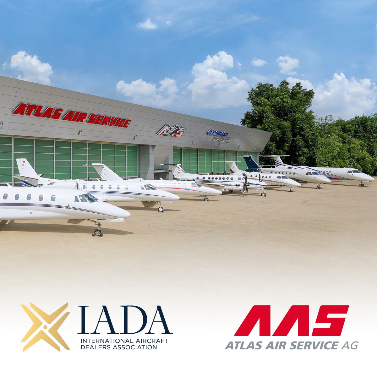 Atlas Air Service ist akkreditiertes Mitglied der IADA